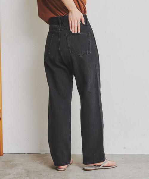 coen(コーエン)の「ストレートデニムパンツ(デニムパンツ・レディース・ブラック/ネイビー/コバルトブルー・S/M/L)」の22枚目の写真
