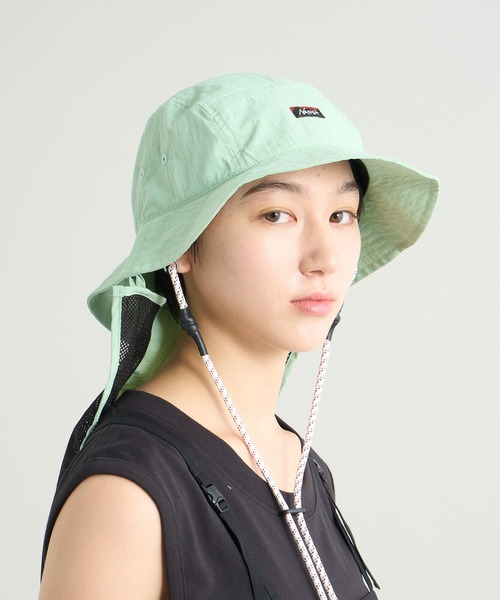 NYLON TUSSER SUNSHADE HAT/ナイロンタッサーサンシェードハット