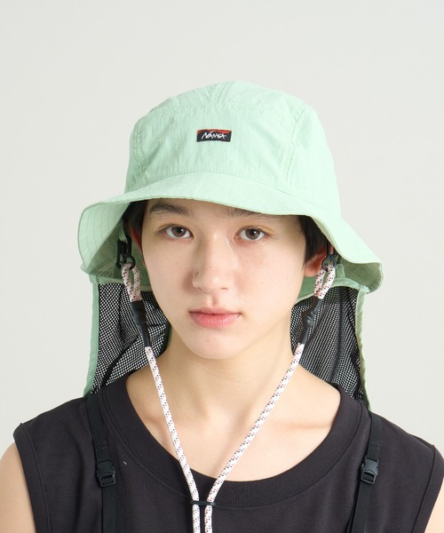 NYLON TUSSER SUNSHADE HAT/ナイロンタッサーサンシェードハット