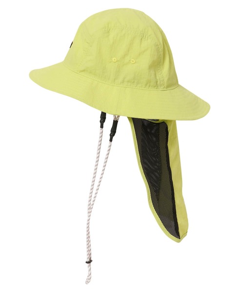 NANGA(ナンガ)の「NYLON TUSSER SUNSHADE HAT/ナイロンタッサーサンシェードハット(ハット・メンズ・ブラック/カーキ/ブルー/アイボリー/モカ/オレンジ/ライム/グレー/ライトブルー/ラベンダー・FREE)」の12枚目の写真