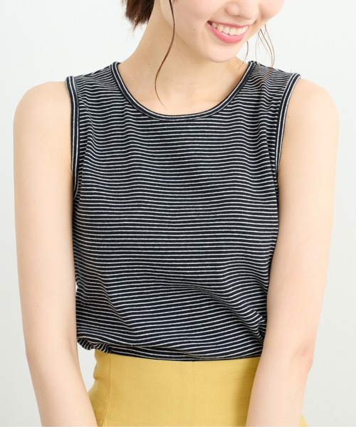 FREE'S MART(フリーズマート)の「細ボーダータンク(Tシャツ/カットソー・レディース・ホワイト系その他/ブラック系その他/ブルー系その他・FREE)」の1枚目の写真