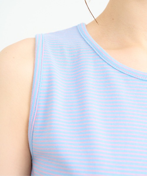 FREE'S MART(フリーズマート)の「細ボーダータンク(Tシャツ/カットソー・レディース・ホワイト系その他/ブラック系その他/ブルー系その他・FREE)」の7枚目の写真