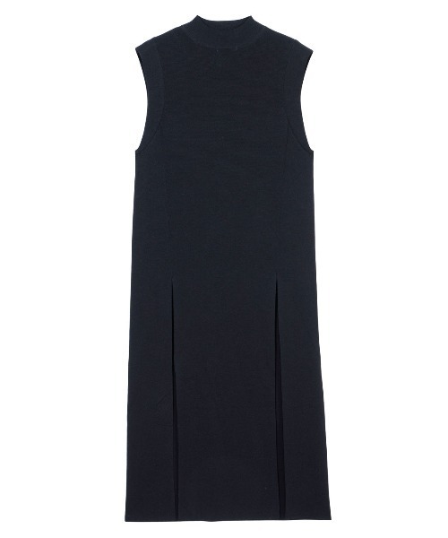 Ameri(アメリ)の「ALONG SLIT LONG KNIT TOP(その他トップス・レディース・ブラック/ブルー/グレイッシュベージュ・FREE)」の8枚目の写真