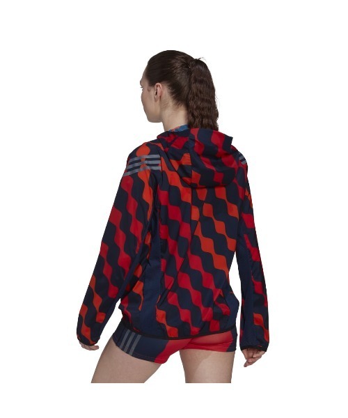 adidas(アディダス)の「アディダス adidas WMMKRIJACKET(ナイロンジャケット・レディース・オレンジ/ブラック・M/XL/S/L)」の10枚目の写真