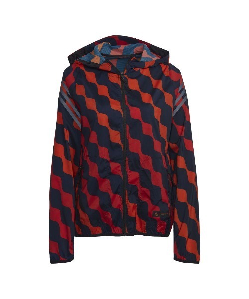 adidas(アディダス)の「アディダス adidas WMMKRIJACKET(ナイロンジャケット・レディース・オレンジ/ブラック・M/XL/S/L)」の8枚目の写真