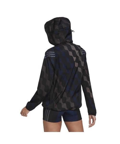 adidas(アディダス)の「アディダス adidas WMMKRIJACKET(ナイロンジャケット・レディース・オレンジ/ブラック・M/XL/S/L)」の6枚目の写真