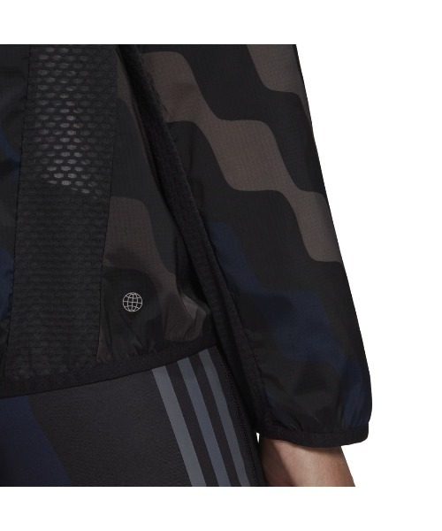 adidas(アディダス)の「アディダス adidas WMMKRIJACKET(ナイロンジャケット・レディース・オレンジ/ブラック・M/XL/S/L)」の4枚目の写真