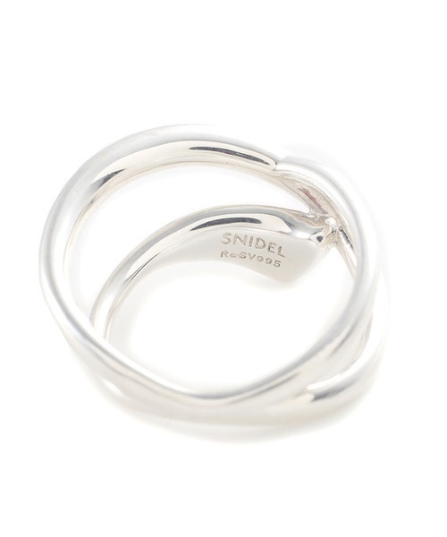 SNIDEL（スナイデル）の「リサイクルシルバーリング（リング・レディース・シルバー・FREE）」の5枚目の写真