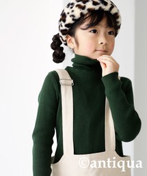 綿100%細タートルリブニット。