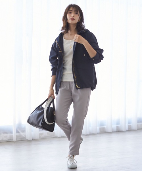 BAYFLOW（ベイフロー）の「マウンテンパーカー（マウンテンパーカー・レディース・ネイビー/グレー/キャメル・SMALL/MEDIUM）」の8枚目の写真