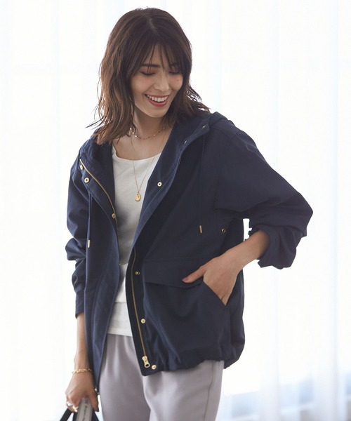 BAYFLOW（ベイフロー）の「マウンテンパーカー（マウンテンパーカー・レディース・ネイビー/グレー/キャメル・SMALL/MEDIUM）」の12枚目の写真