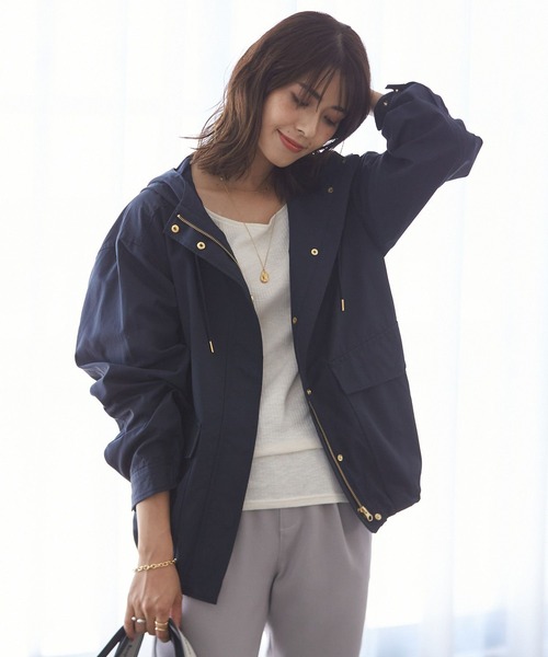 BAYFLOW（ベイフロー）の「マウンテンパーカー（マウンテンパーカー・レディース・ネイビー/グレー/キャメル・SMALL/MEDIUM）」の14枚目の写真