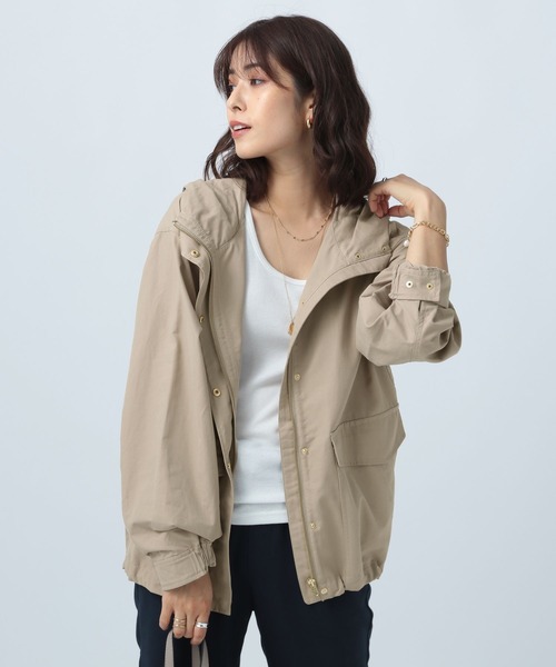 BAYFLOW（ベイフロー）の「マウンテンパーカー（マウンテンパーカー・レディース・ネイビー/グレー/キャメル・SMALL/MEDIUM）」の19枚目の写真