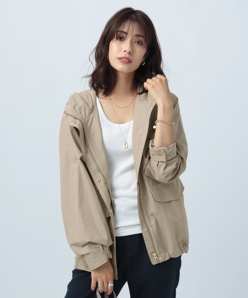 BAYFLOW（ベイフロー）の「マウンテンパーカー（マウンテンパーカー・レディース・ネイビー/グレー/キャメル・SMALL/MEDIUM）」の20枚目の写真