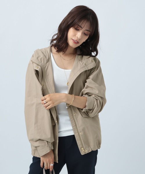 BAYFLOW（ベイフロー）の「マウンテンパーカー（マウンテンパーカー・レディース・ネイビー/グレー/キャメル・SMALL/MEDIUM）」の21枚目の写真