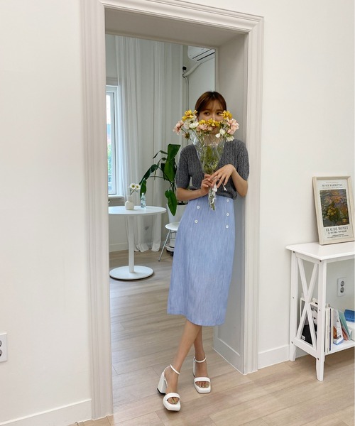 by muni:r（バイ ムニール）の「ビビッドユニークストラップサンダル（サンダル・レディース・ホワイト/ブラック/ベージュ/ピンク・22.5cm/23.5cm/24.5cm/23.0cm/24.0cm/25.0cm）」の17枚目の写真