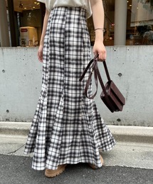 one after another NICE CLAUP | マチ付きマーメイドスカート(スカート)