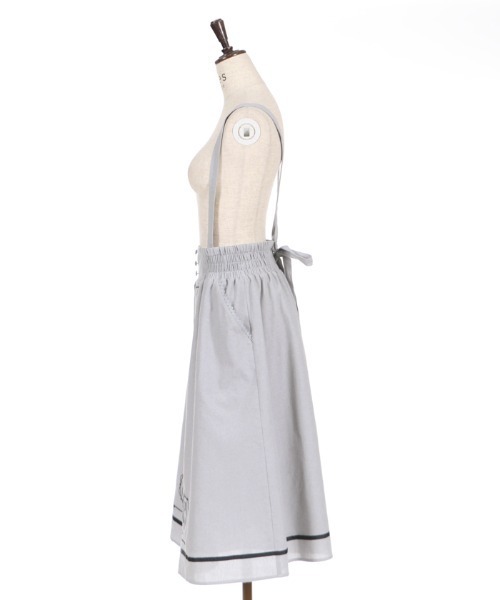 Miffy（ ミッフィー）の「ｍｉｆｆｙ／刺繍サス付きスカート（スカート・レディース・ブラウン/グレー/ネイビー・FREE）」の19枚目の写真