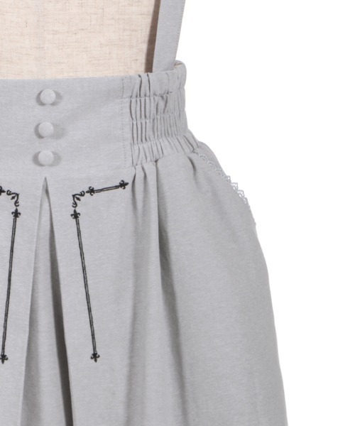 Miffy（ ミッフィー）の「ｍｉｆｆｙ／刺繍サス付きスカート（スカート・レディース・ブラウン/グレー/ネイビー・FREE）」の21枚目の写真