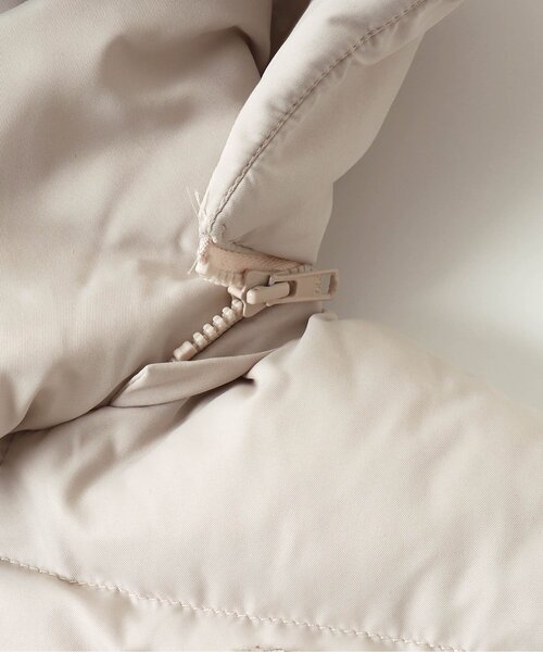 apres les cours（アプレレクール）の「【洗濯機でお洗濯OK】ペプラムリボン中綿アウター（ダウンジャケット/コート・キッズ・ベージュ/ネイビー/ピンク/サックスブルー・100/110/130/80/120/140/90）」の15枚目の写真