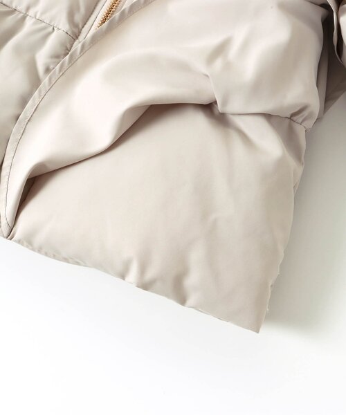 apres les cours（アプレレクール）の「【洗濯機でお洗濯OK】ペプラムリボン中綿アウター（ダウンジャケット/コート・キッズ・ベージュ/ネイビー/ピンク/サックスブルー・100/110/130/80/120/140/90）」の20枚目の写真