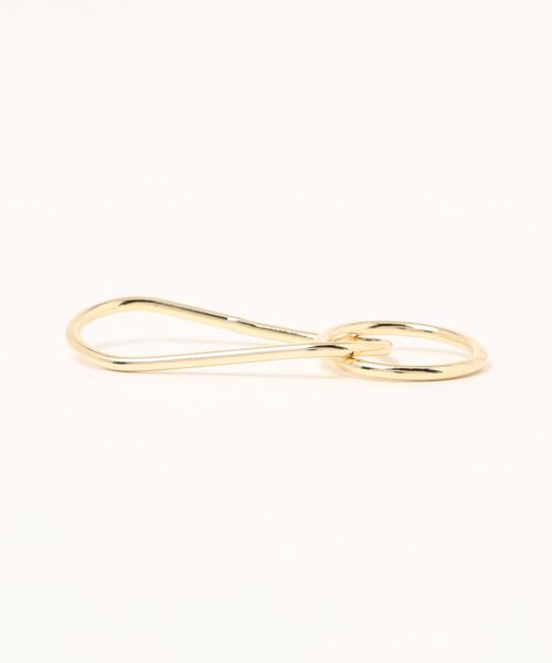 natural couture(ナチュラルクチュール)の「ダブルフィンガーリング(リング・レディース・その他1/その他3/その他2/その他4・FREE)」の4枚目の写真
