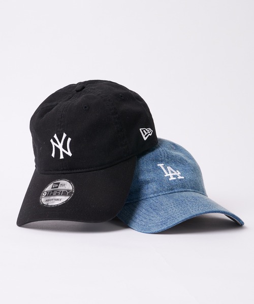 CIAOPANIC TYPY（チャオパニックティピー）の「【NEWERA/ニューエラ】CAP　9THIRTY(LongVisor)（キャップ・メンズ・ブラック/インディゴブルー・ONE SIZE）」の2枚目の写真