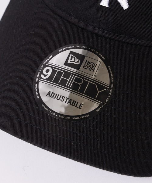 CIAOPANIC TYPY（チャオパニックティピー）の「【NEWERA/ニューエラ】CAP　9THIRTY(LongVisor)（キャップ・メンズ・ブラック/インディゴブルー・ONE SIZE）」の6枚目の写真