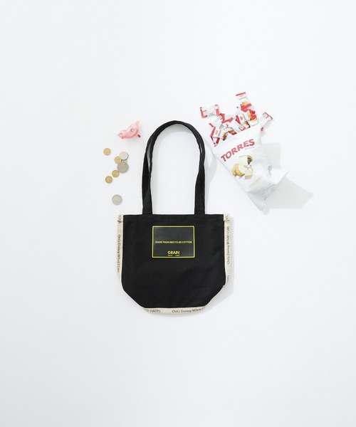 CIAOPANIC（チャオパニック）の「【GRAIN/グレイン】Grocery Carrier Tote S(グロサリー キャリア トート S)（トートバッグ・レディース・ブラック/ベージュ/パープル/ホワイト・FREE）」の15枚目の写真