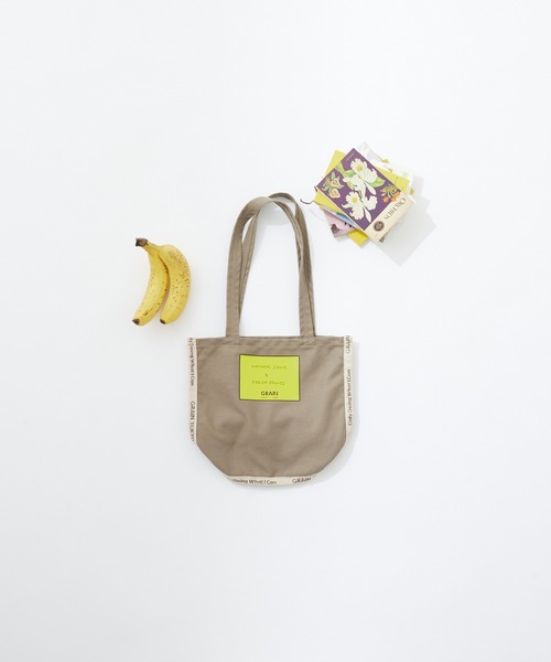 CIAOPANIC（チャオパニック）の「【GRAIN/グレイン】Grocery Carrier Tote S(グロサリー キャリア トート S)（トートバッグ・レディース・ブラック/ベージュ/パープル/ホワイト・FREE）」の16枚目の写真