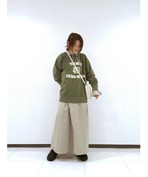 LAATO（ラート）の「FREELY SHIRTS ONE-PIECE（ワンピース・レディース・チャコールグレー/グレー・FREE）」の21枚目の写真