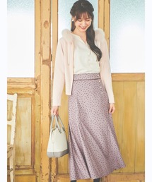 LAISSE PASSE | ドットマーメイドフレアースカート(スカート)