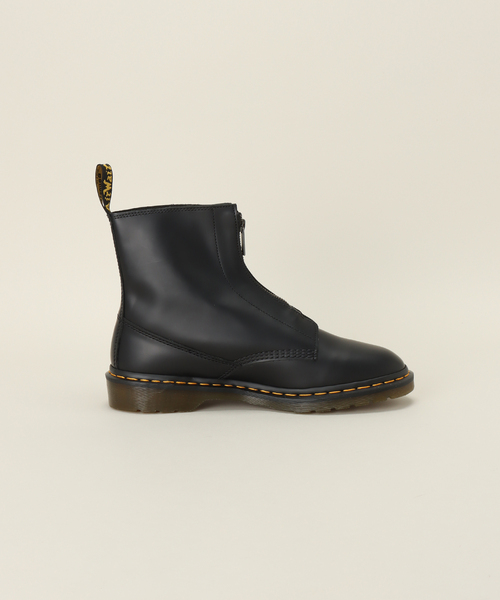 美品 ドクターマーチン Cabbott フロントジップブーツ 黒レザー24cm Dr. Martens（ドクターマーチン）の「【Dr.Martens / ドクターマーチン