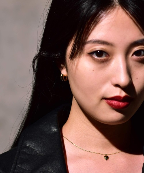 LHME（エルエイチエムイー）の「LHME リーフフープピアス/サージカルステンレス316L（金属アレルギー対応）（ピアス（両耳用）・レディース・シルバー/ゴールド・ONE SIZE）」の12枚目の写真