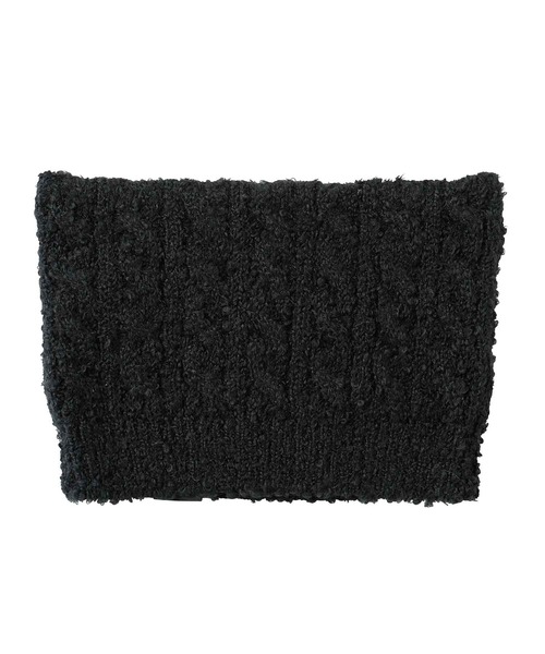 X-girl(エックスガール)の「CAT EAR KNIT CAP(ニットキャップ/ビーニー・レディース・ホワイト/ブラック/イエロー・ONE SIZE)」の5枚目の写真