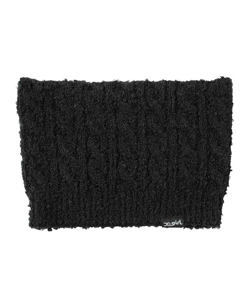 X-girl(エックスガール)の「CAT EAR KNIT CAP(ニットキャップ/ビーニー・レディース・ホワイト/ブラック/イエロー・ONE SIZE)」の10枚目の写真