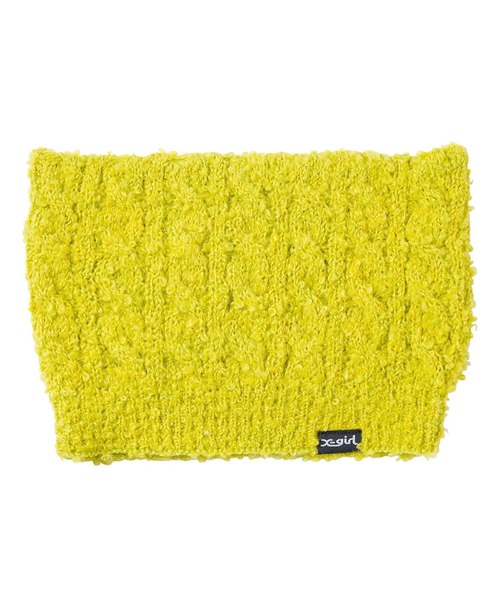 X-girl(エックスガール)の「CAT EAR KNIT CAP(ニットキャップ/ビーニー・レディース・ホワイト/ブラック/イエロー・ONE SIZE)」の11枚目の写真