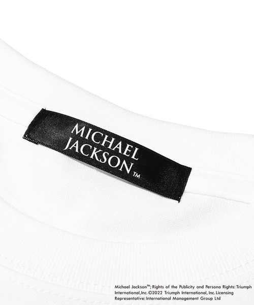 atmos pink(アトモスピンク)の「Michael Jackson x atmos Bad TEE / マイケルジャクソン x アトモス バッド Tシャツ 【SP】(Tシャツ/カットソー・メンズ・ホワイト/ブラック・M/L/XL)」の9枚目の写真