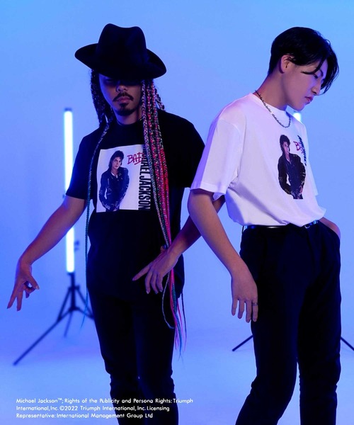 atmos pink(アトモスピンク)の「Michael Jackson x atmos Bad TEE / マイケルジャクソン x アトモス バッド Tシャツ 【SP】(Tシャツ/カットソー・メンズ・ホワイト/ブラック・M/L/XL)」の14枚目の写真