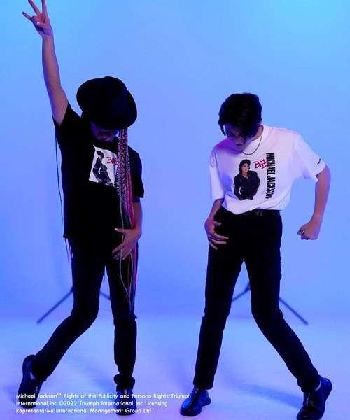 atmos pink(アトモスピンク)の「Michael Jackson x atmos Bad TEE / マイケルジャクソン x アトモス バッド Tシャツ 【SP】(Tシャツ/カットソー・メンズ・ホワイト/ブラック・M/L/XL)」の13枚目の写真