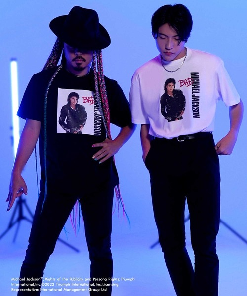 atmos pink(アトモスピンク)の「Michael Jackson x atmos Bad TEE / マイケルジャクソン x アトモス バッド Tシャツ 【SP】(Tシャツ/カットソー・メンズ・ホワイト/ブラック・M/L/XL)」の21枚目の写真