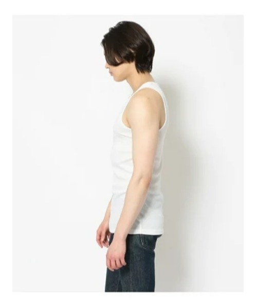 qwerty（クワーティ）の「QWERTY (クワーティ)TANK TOP/タンクトップ（タンクトップ・メンズ・ブラック/ホワイト・L/M）」の7枚目の写真