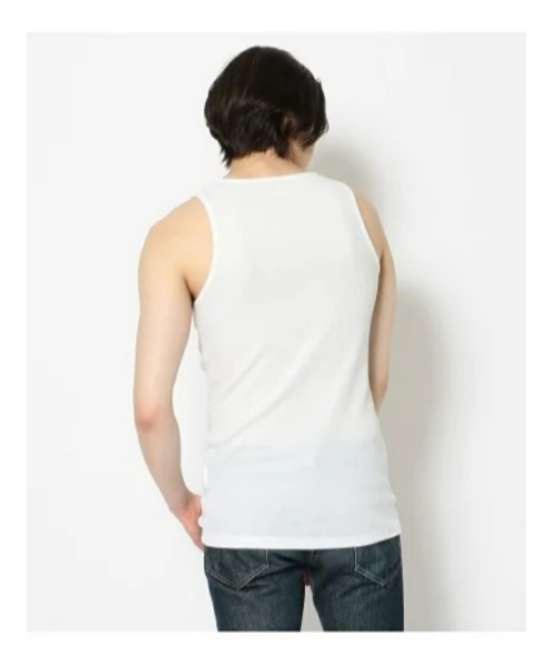 qwerty（クワーティ）の「QWERTY (クワーティ)TANK TOP/タンクトップ（タンクトップ・メンズ・ブラック/ホワイト・L/M）」の5枚目の写真