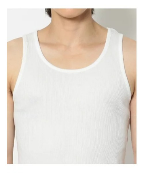 qwerty（クワーティ）の「QWERTY (クワーティ)TANK TOP/タンクトップ（タンクトップ・メンズ・ブラック/ホワイト・L/M）」の3枚目の写真