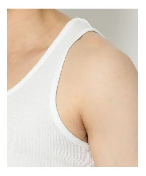 qwerty（クワーティ）の「QWERTY (クワーティ)TANK TOP/タンクトップ（タンクトップ・メンズ・ブラック/ホワイト・L/M）」の8枚目の写真