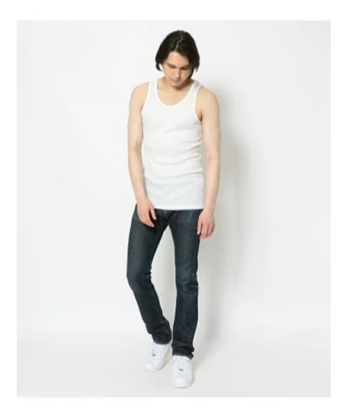 qwerty（クワーティ）の「QWERTY (クワーティ)TANK TOP/タンクトップ（タンクトップ・メンズ・ブラック/ホワイト・L/M）」の4枚目の写真