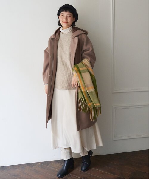 LBC（エルビーシー）の「cafeウールバックスリットベスト（ベスト・レディース・グレー/ブラック/ベージュ・M）」の20枚目の写真