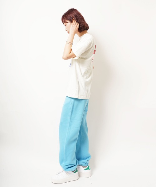 THE SHINZONE(ザ シンゾーン)の「COMMON SWEAT PANTS(スウェットパンツ・レディース・グリーン系その他/ブラウン/ブルー系その他/ブラック・FREE)」の14枚目の写真