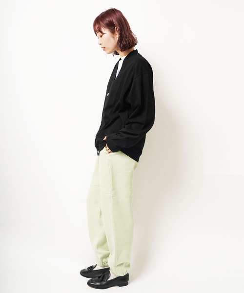 THE SHINZONE(ザ シンゾーン)の「COMMON SWEAT PANTS(スウェットパンツ・レディース・グリーン系その他/ブラウン/ブルー系その他/ブラック・FREE)」の7枚目の写真