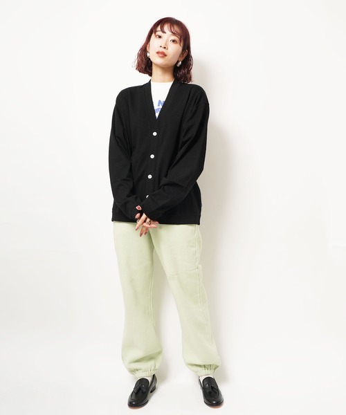 THE SHINZONE(ザ シンゾーン)の「COMMON SWEAT PANTS(スウェットパンツ・レディース・グリーン系その他/ブラウン/ブルー系その他/ブラック・FREE)」の6枚目の写真